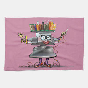 Embroidery Tea Towel