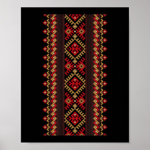 Embroidery Ukraine Vyshyvanka Print Ethnic Pattern