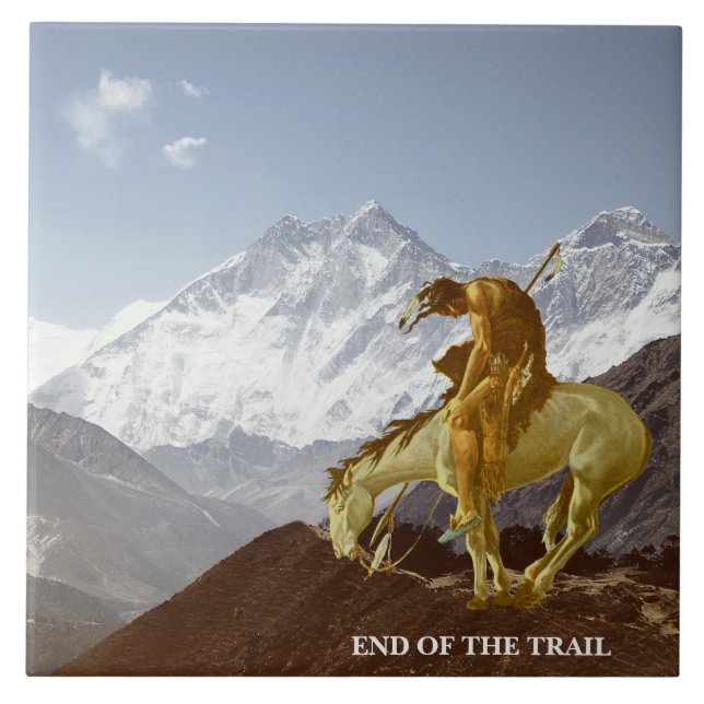 EMD OF THE TRAIL TILE (Front)