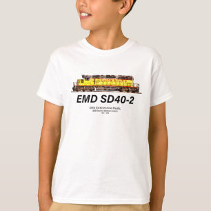 EMD SD40-2 Diesel Locomotive. Union Pacific T-Shirt