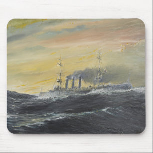 Emden rides the waves Indian Ocean 1914 2011 Mouse Mat