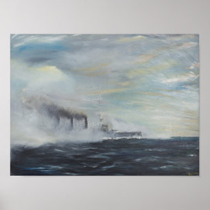 Emden 'The Swan of the East' 1914 2011 Poster