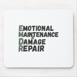 Emdr Emotional Maintenance And Damage Repair Humou Mouse Mat