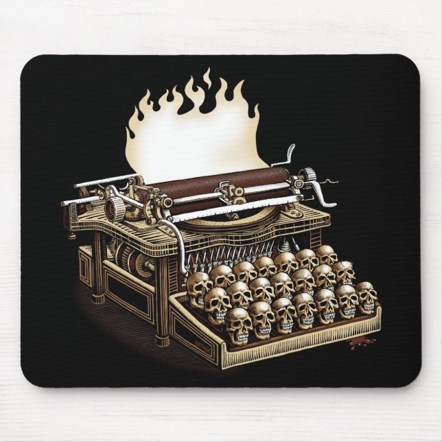 emek_keyboardofdeath_mousepad mouse mat (Front)