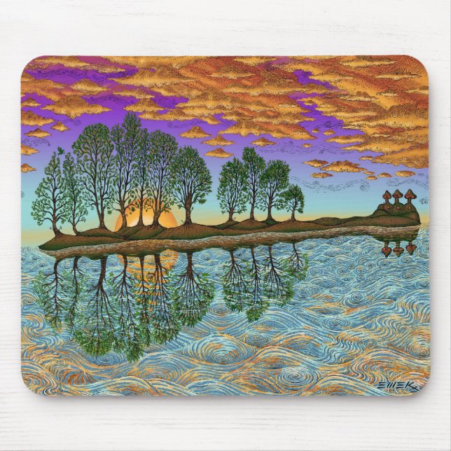 emek_lake_guitar_mousepad mouse mat (Front)