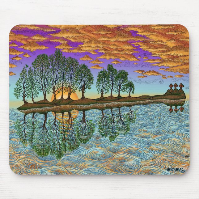 emek_lake_guitar_mouspad mouse mat (Front)