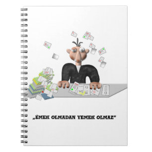 Emek olmadan yemek olmaz  Personalized Notebook