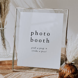 EMELIA Boho Printable Wedding Photo Booth Sign