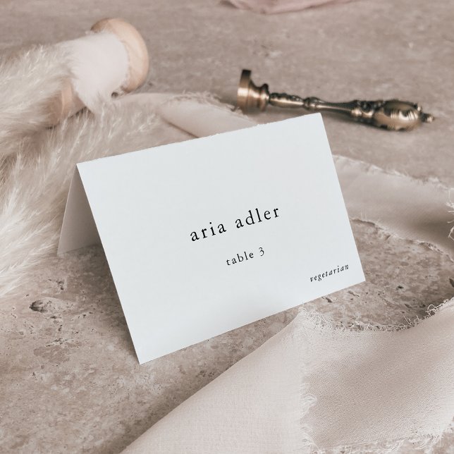 EMELIA Modern Boho Minimalist Wedding Place Cards (EMELIA Modern Boho Minimalist Wedding Place Cards)