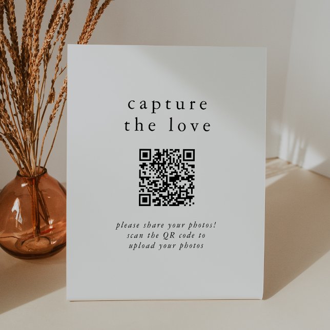 EMELIA Modern Boho Rustic Capture the Love Wedding Pedestal Sign (EMELIA Modern Boho Rustic Capture the Love Wedding Pedestal Sign)