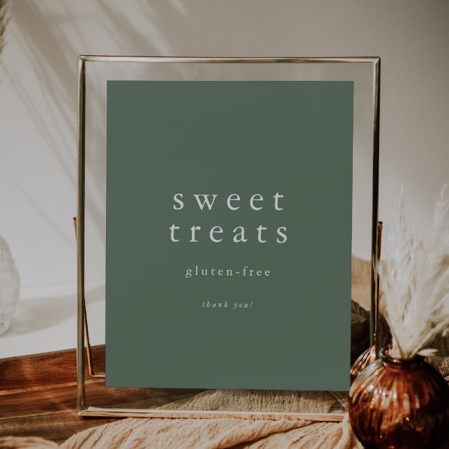EMELIA Nature Rustic Simple Woodland Sweet Treats Poster (EMELIA Nature Rustic Simple Woodland Sweet Treats Poster)