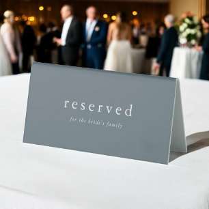 EMELIA Navy Rustic Minimal Boho Wedding Reserved