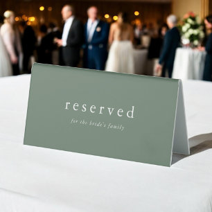 EMELIA Sage Green Forest Mountain Wedding Reserved