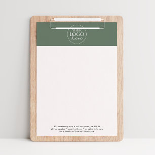 EMELIA Sage Professional Business Logo Company Custom Letterhead