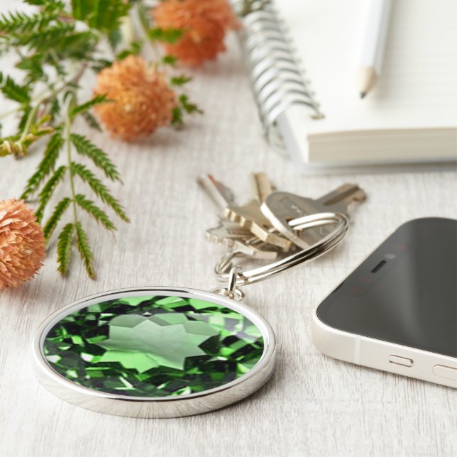 Emerald 1 key ring (Side)