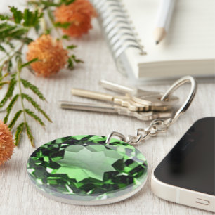 Emerald 1 key ring
