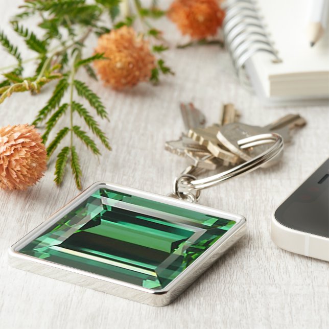 Emerald 3 key ring (Side)