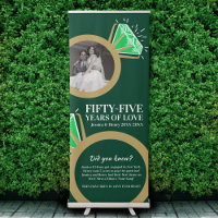 Emerald 55th wedding anniversary party photo facts