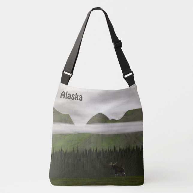 Emerald Alaska Crossbody Bag (Front)