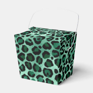Emerald and Gold Safari Series Design 9 Favour Box