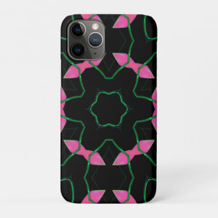 Emerald and Pink Kaleidoscope iPhone 11 Pro Case