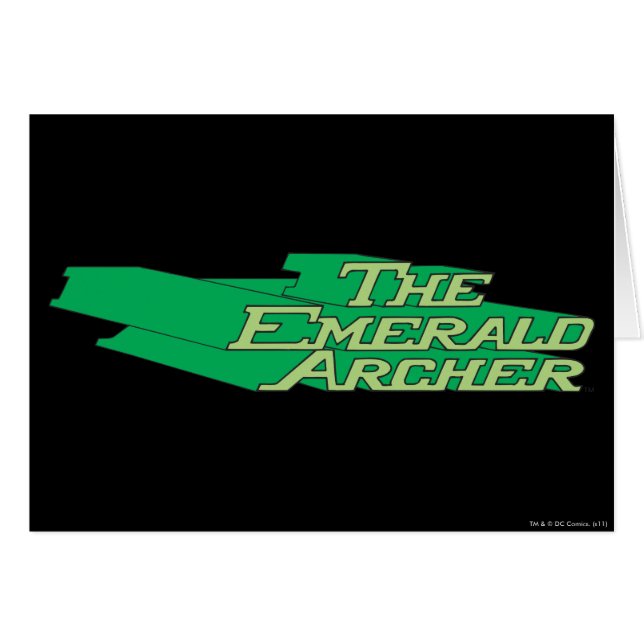 Emerald Archer Logo (Front Horizontal)