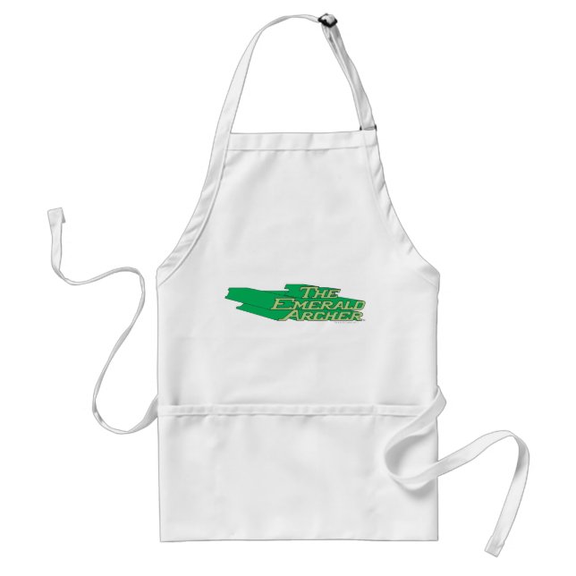 Emerald Archer Logo Standard Apron (Front)