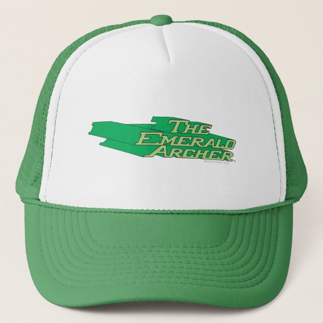 Emerald Archer Logo Trucker Hat (Front)