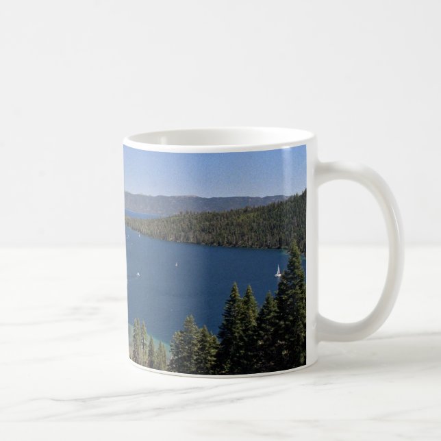 Emerald Bay, Lake Tahoe, California, USA Coffee Mug (Right)