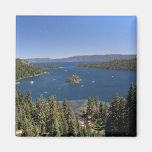 Emerald Bay, Lake Tahoe, California, USA Magnet