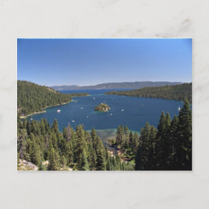 Emerald Bay, Lake Tahoe, California, USA Postcard