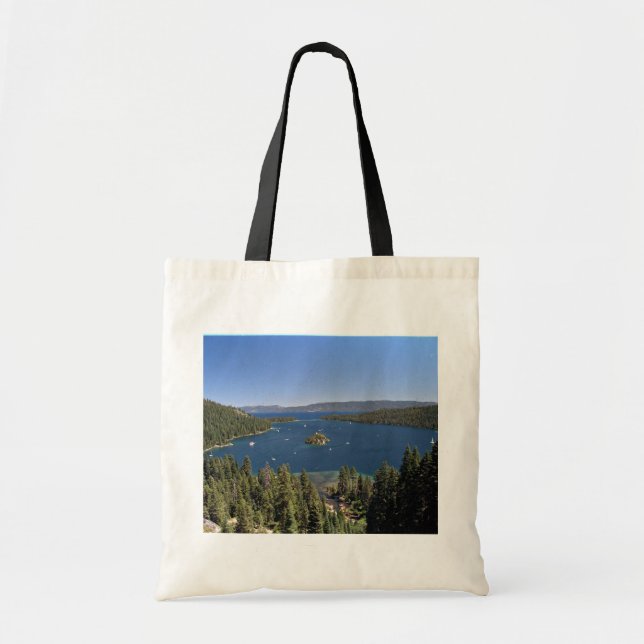 Emerald Bay, Lake Tahoe, California, USA Tote Bag (Front)