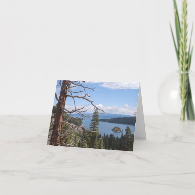 Emerald Bay, Lake Tahoe Card (Front)