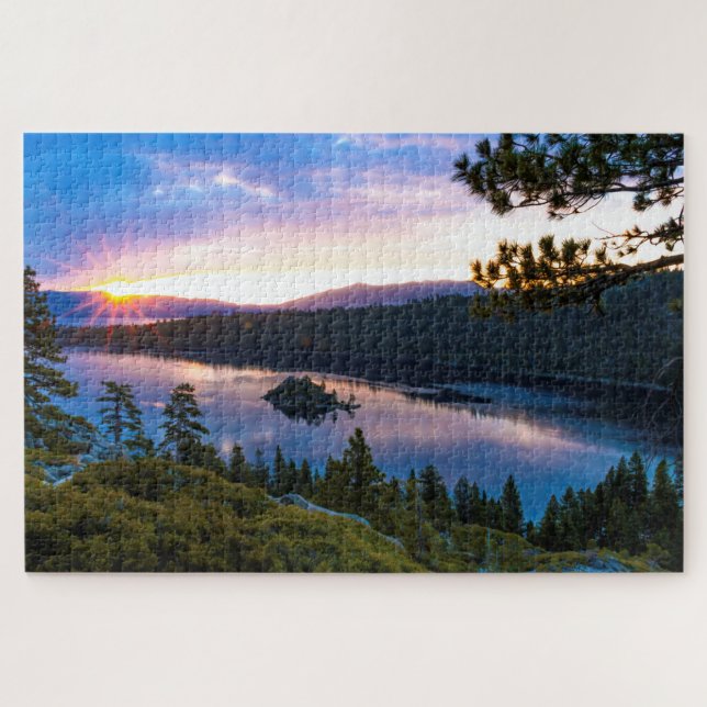 Emerald Bay Sunrise 1000 Piece Puzzle (Horizontal)