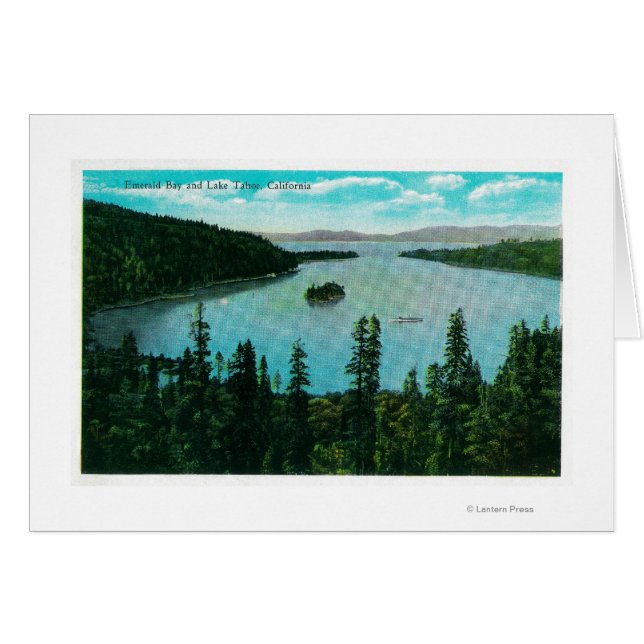 Emerald Bay View on Lake TahoeLake Tahoe, CA (Front Horizontal)