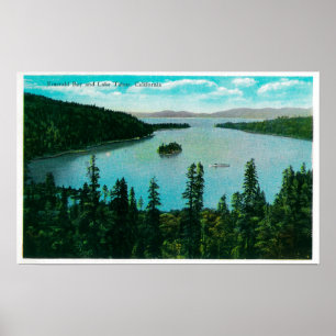 Emerald Bay View on Lake TahoeLake Tahoe, CA Poster