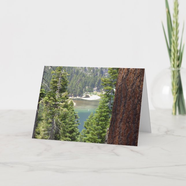 Emerald Bay Vikingsholm Castle Collection Holiday Card (Front)