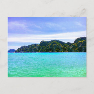 Emerald Beach in Phi Phi Island Postcard