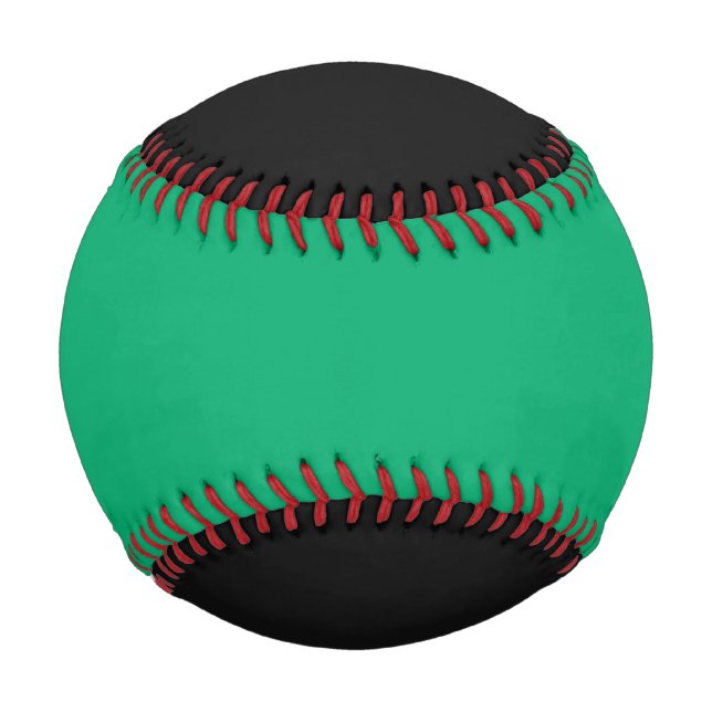 Emerald + Black Baseball Custom Design (Front)