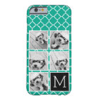 Emerald Black Instagram 5 Photo Collage Monogram