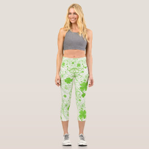 Emerald Breeze Capri Leggings
