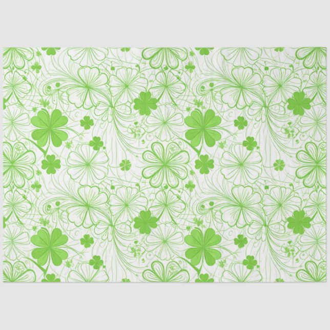 Emerald Breeze Tissue Paper (Front)