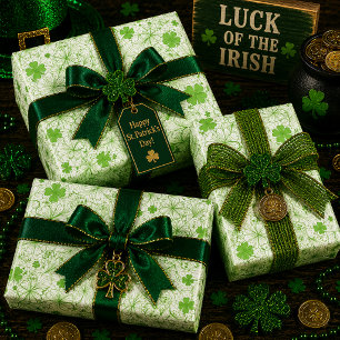 Emerald Breeze Wrapping Paper Sheet