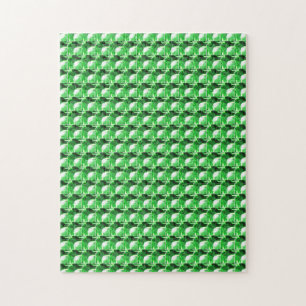 Emerald, Bright Green Jigsaw Puzzle