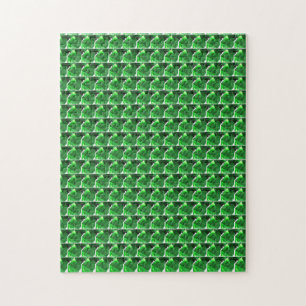 Emerald, Bright Green Jigsaw Puzzle