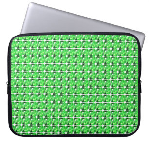 Emerald, Bright Green Laptop Sleeve