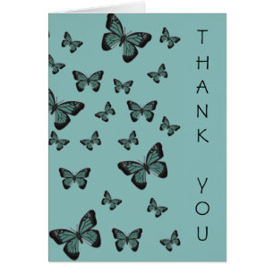 Emerald Butterflies Thank You