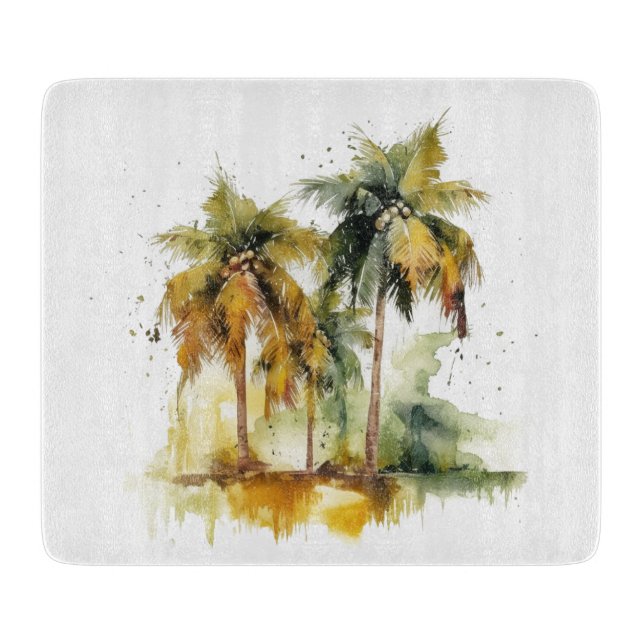 Emerald Canopy Cutting Board (Front)