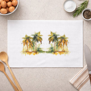 Emerald Canopy Tea Towel