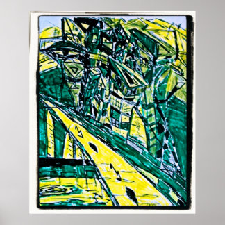 EMERALD CITY DRAWING POSTER